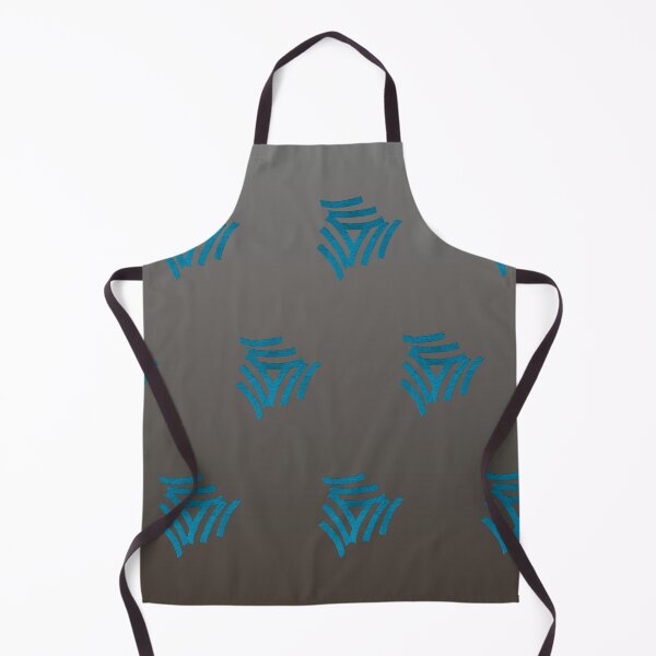 Item preview, Contemporary italic turquoise triangle pattern on a gradient taupe background  designed and sold by PetaJaneHome.