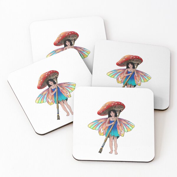 Item preview, Mushroom Art Fairy designed and sold by Mila Sviderskaya.