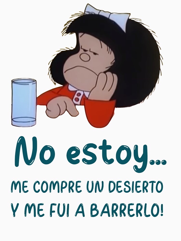 Mafalda Quino Comics Essential T-Shirt for Sale by Elena Bee