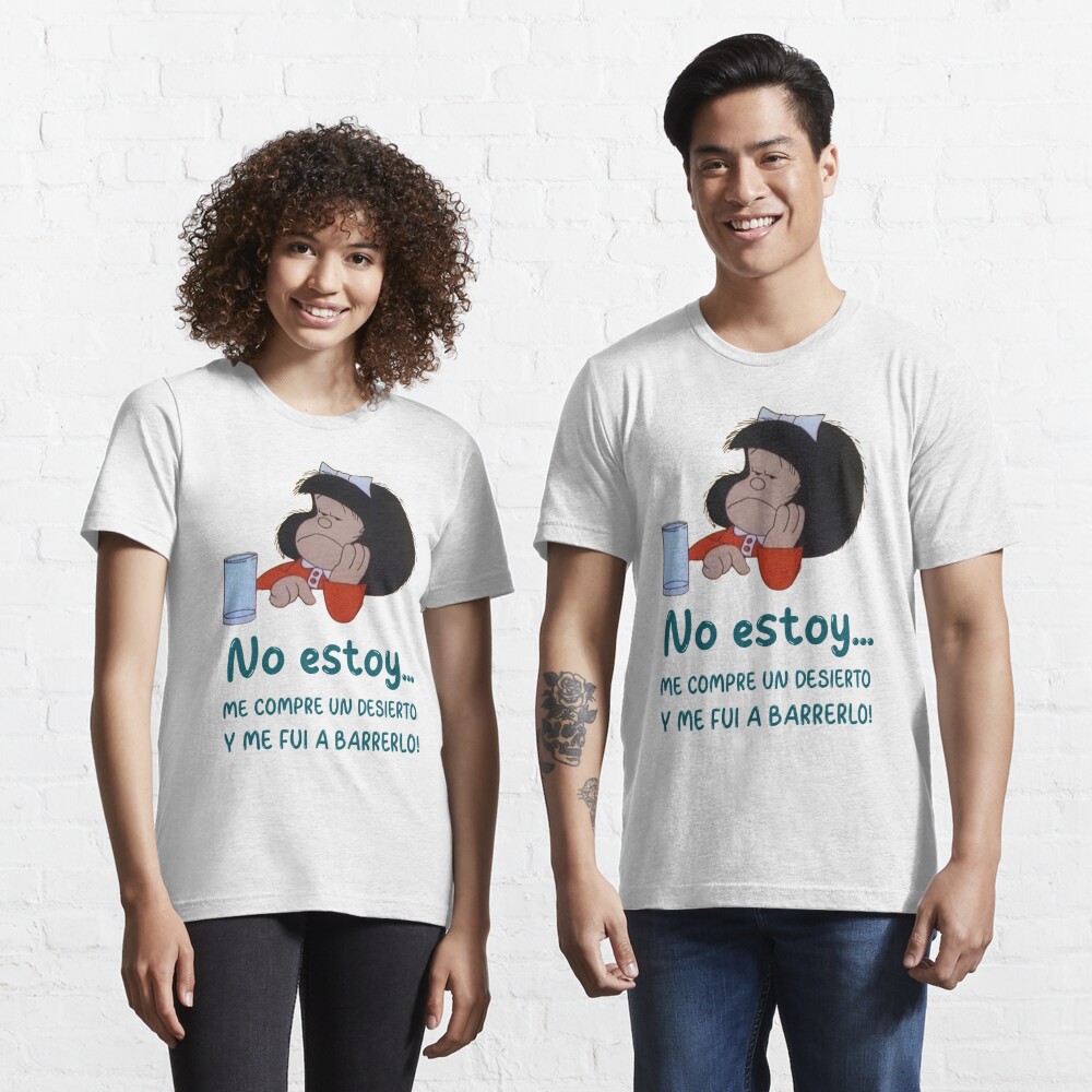 Mafalda Quino Comics Essential T-Shirt for Sale by Elena Bee