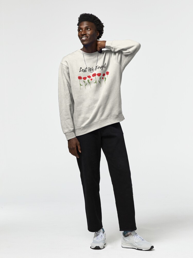 Discover Lest We Forget Remembrance Day Collection Pullover Sweatshirt