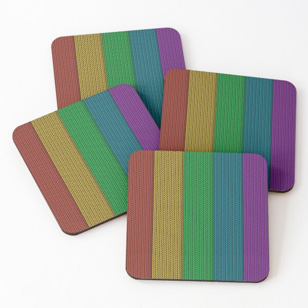 Item preview, Rainbow colored knit sweater designed and sold by RaionKeiji.