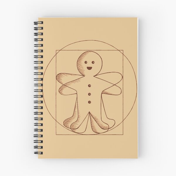 Item preview, Vitruvian Gingerbread Man designed and sold by christinaashman.