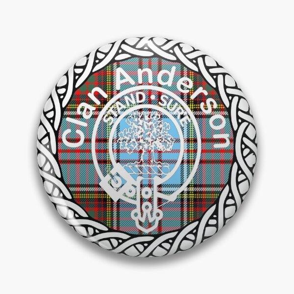 Artikelvorschau, Clan Anderson Nachname Nachname Familienname Abzeichen Wappen entworfen und verkauft von BagTown Clans.