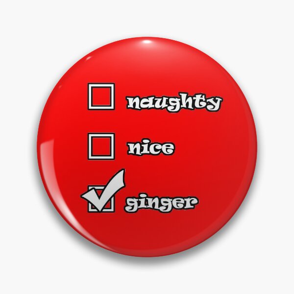 Item preview, Naughty Nice Ginger designed and sold by Darcy777.