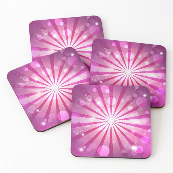 Item preview, Pink radial abstract design designed and sold by RaionKeiji.