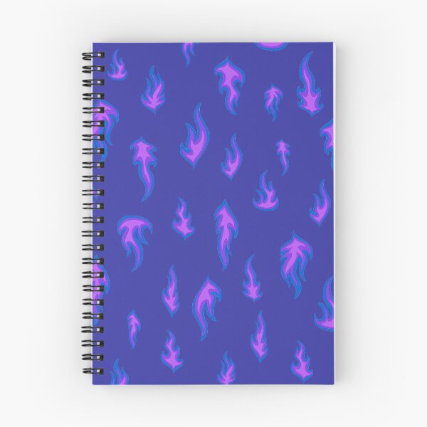Item preview, flame illustration blue designed and sold by phoebejw.