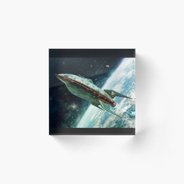 Planet Express Acrylic Block