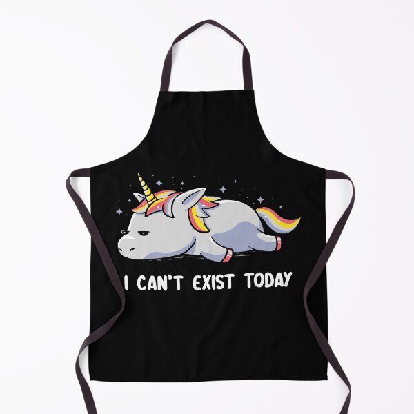 Item preview, I Can't Exist Today Funny Unicorn designed and sold by EduEly.
