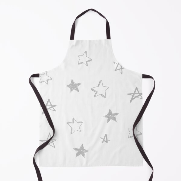 Item preview, Small silver star doodle pattern designed and sold by AdelDa19.