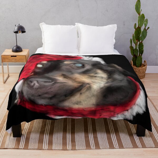 Item preview, Christmas dog portrait  designed and sold by Antiope33.