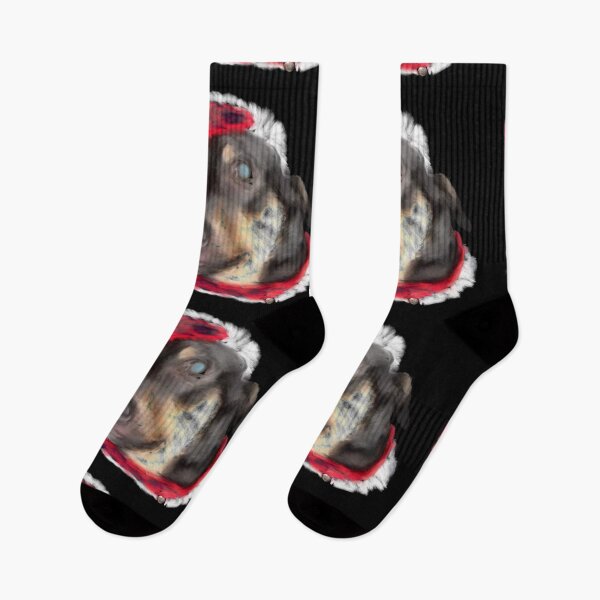 Item preview, Christmas dog portrait  designed and sold by Antiope33.