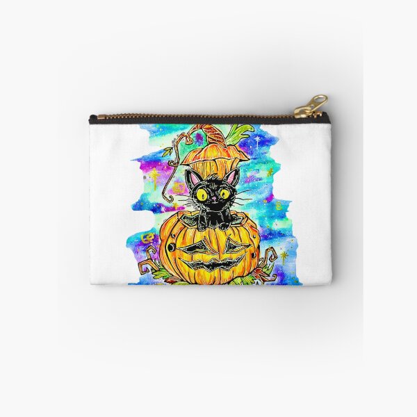 Item preview, Halloween Cat - Am I really that scary ? designed and sold by EmoodleDoodle.