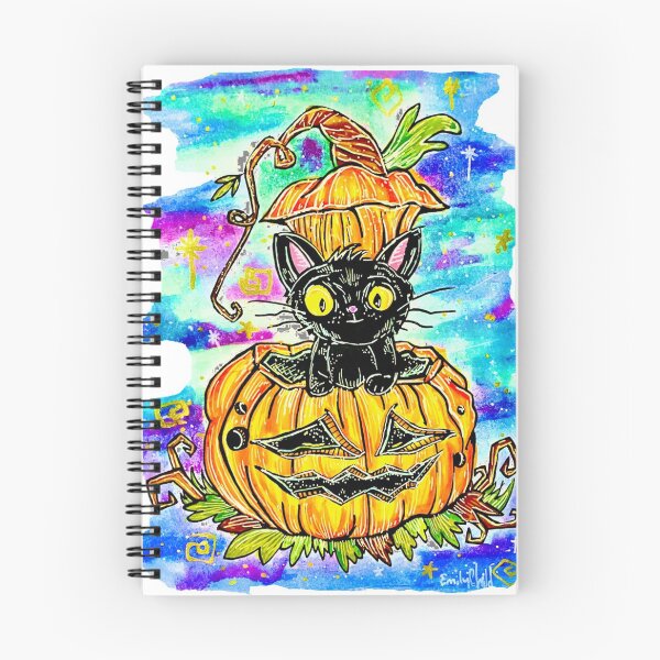 Item preview, Halloween Cat - Am I really that scary ? designed and sold by EmoodleDoodle.