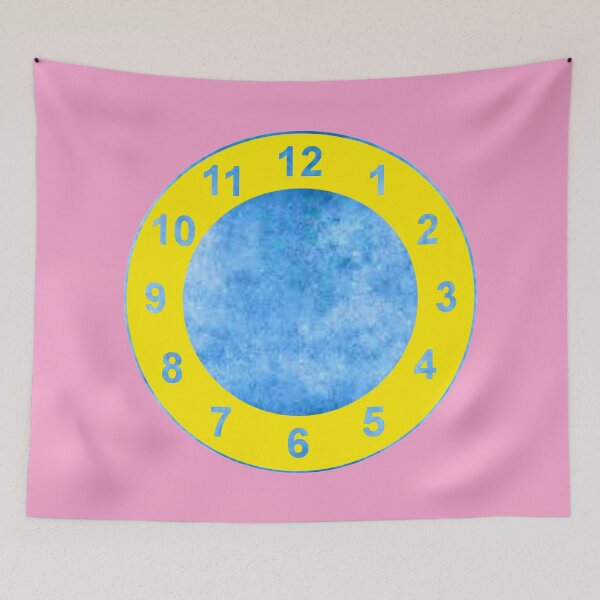 Item preview, Clock Rug (The Big Comfy Couch) designed and sold by Pilot-MJ.