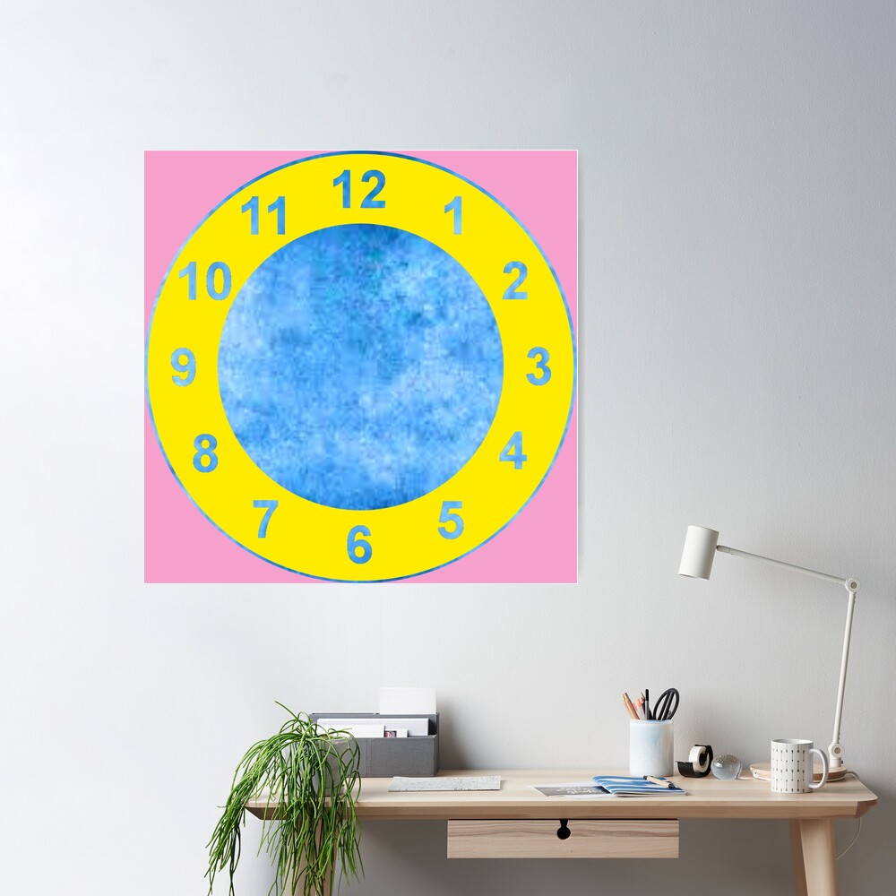 Telling Time - Clock Playdough Mats