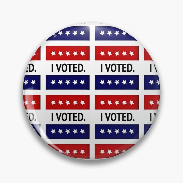 Item preview, I Voted! designed and sold by BackgroundND.