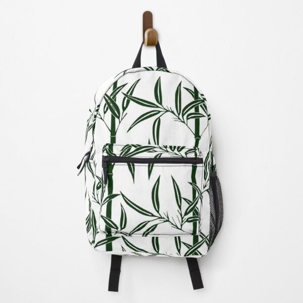 Item preview, Zen green bamboo branch nature pattern designed and sold by RaionKeiji.