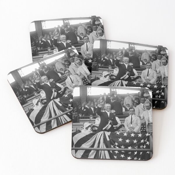 Item preview, President Woodrow Wilson At Baseball Game - 1914 designed and sold by warishellstore.