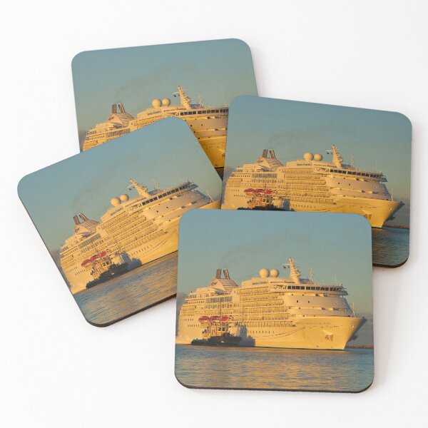 Item preview, Seven Seas Navigator cruise ship arriving at dawn designed and sold by FranWest.