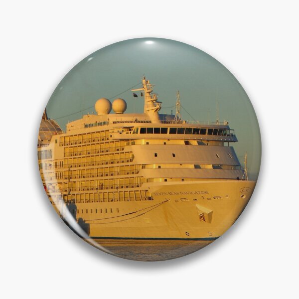 Item preview, Seven Seas Navigator cruise ship arriving at dawn designed and sold by FranWest.