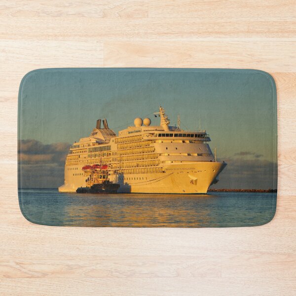Item preview, Seven Seas Navigator cruise ship arriving at dawn designed and sold by FranWest.