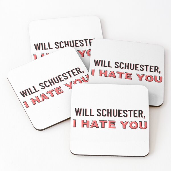 Item preview, Will Schuester, I Hate You | Glee Meme | Funny Glee Quote | Sue Sylvester Quote designed and sold by odetospace.