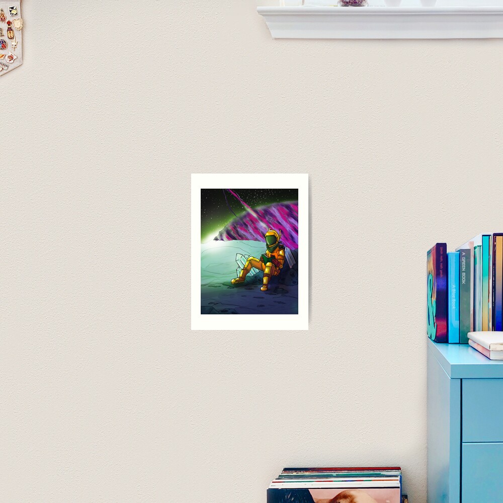 Space Read Art Print