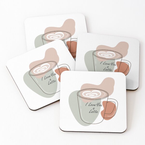 Item preview, I Love you a Latte designed and sold by Efka19.