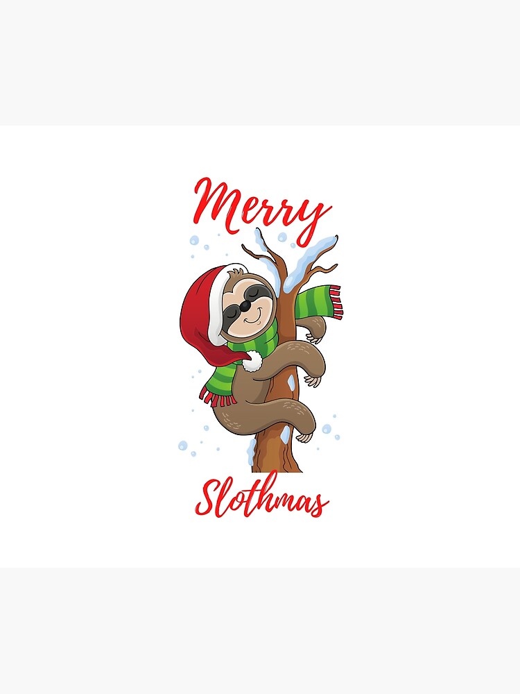 Merry Slothmas by kgerstorff