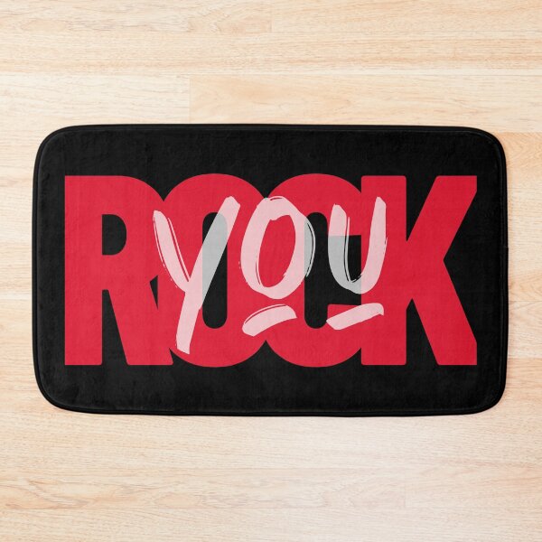 Item preview, ROCK YOU - Typography Quote designed and sold by Rcasadesign.