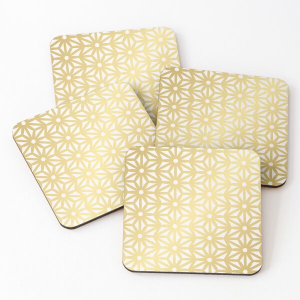 Item preview, Asanoha Pattern – Gold designed and sold by Cat Coquillette.