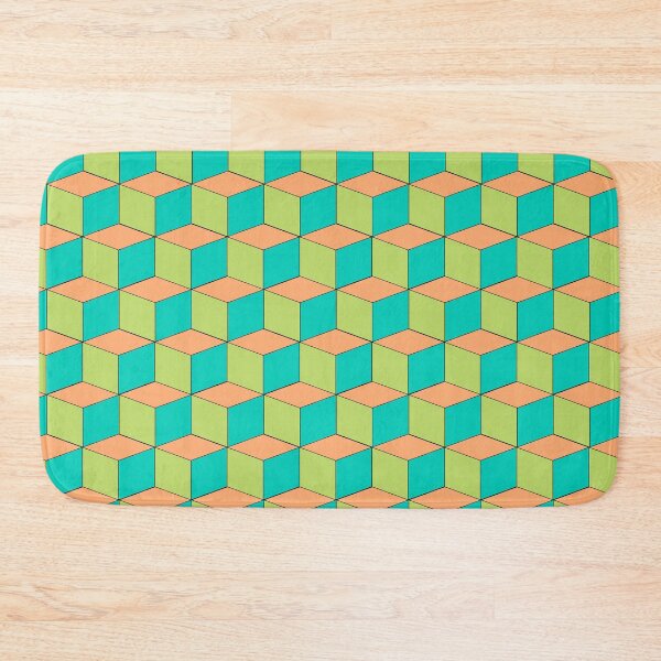 Item preview, Orange and Green Cubes designed and sold by RTrivella.