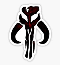 Mandolorian Bounty Hunter Sticker