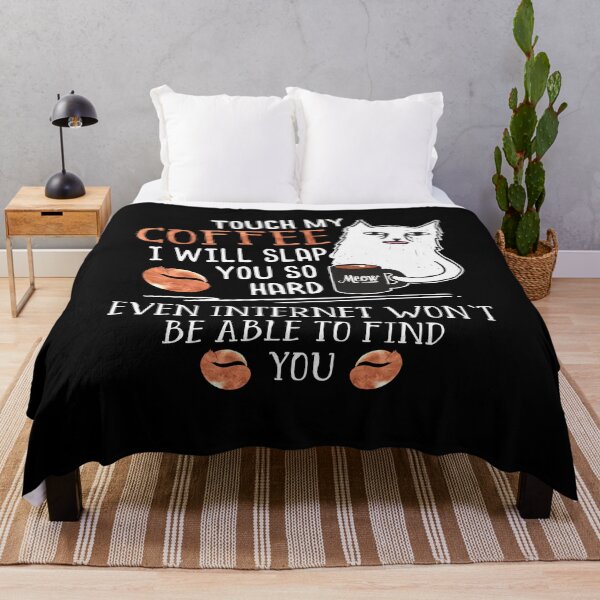 Item preview, Touch My Coffee I Will Slap You So Hard - Cat Coffee Lovers designed and sold by Dressed For  Duty.