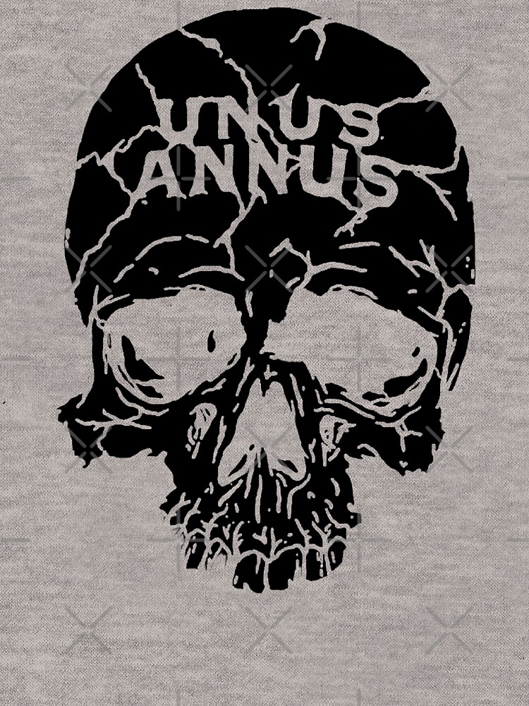 unus annus skull hoodie