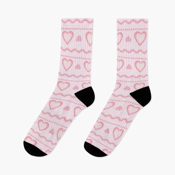 Item preview, Pink hearts pattern designed and sold by RaionKeiji.