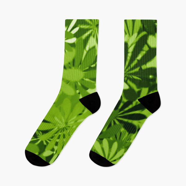 Item preview, BIG GREEN PALM LEAVES TROPICAL - SHADES OF GREEN - TROPICAL PATTERN  designed and sold by ozcushionstoo.