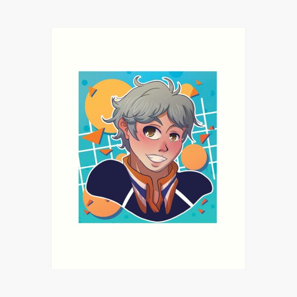 How to Draw Koushi Sugawara from Haikyuu!! printable step by step