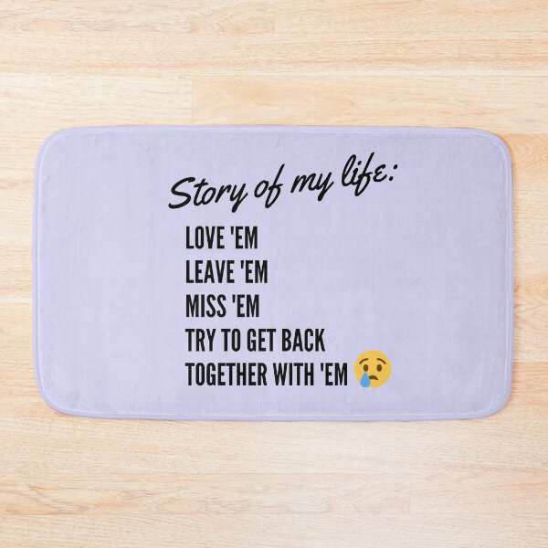 Item preview, Story of My Life designed and sold by dangerkin.