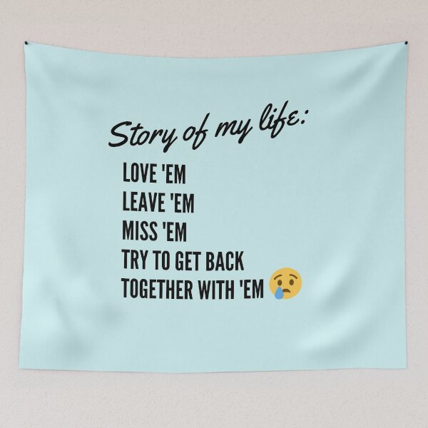 Item preview, Story of My Life designed and sold by dangerkin.