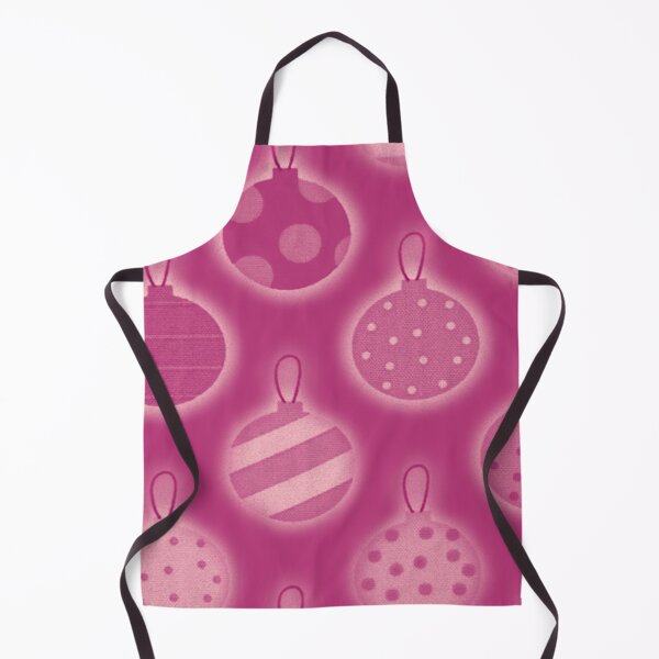 Item preview, CHRISTMAS BAUBLES PATTERN ON WARM PINK | BLUSH PINK | MISTY ROSE PINK  designed and sold by ozcushionstoo.