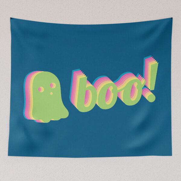 Item preview, boo ghost - halloween - pastel colors designed and sold by greatnorris.