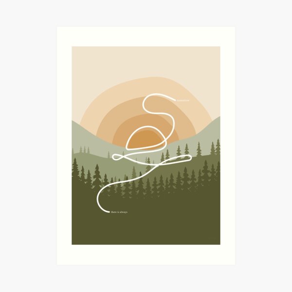 there is always tomorrow Art Print