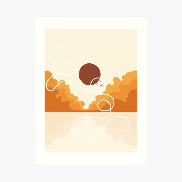growth is found in the losses, too Art Print