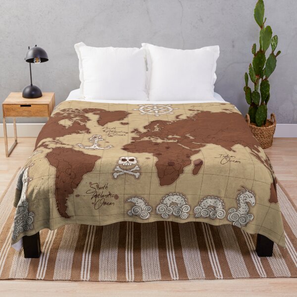 Item preview, Vintage Map Of The World designed and sold by Vector Scout Lab.