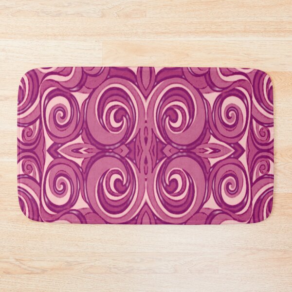 Item preview, TRIBAL PINK AND WHITE DECORATIVE DESIGN FOR DECOR AND FUN CLOTHING designed and sold by ozcushionstoo.