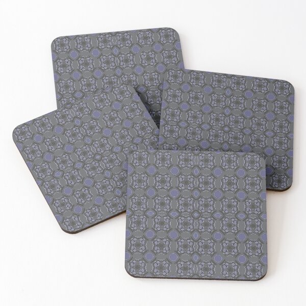 Item preview, MUTED DARK BLUE ABSTRACT PATTERN BY OZCUSHIONSTOO designed and sold by ozcushionstoo.