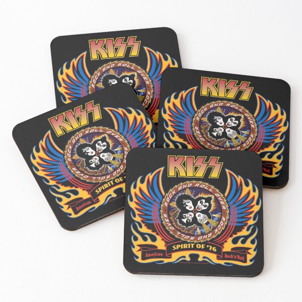 KISS Spirit of 76 Coasters (Set of 4)