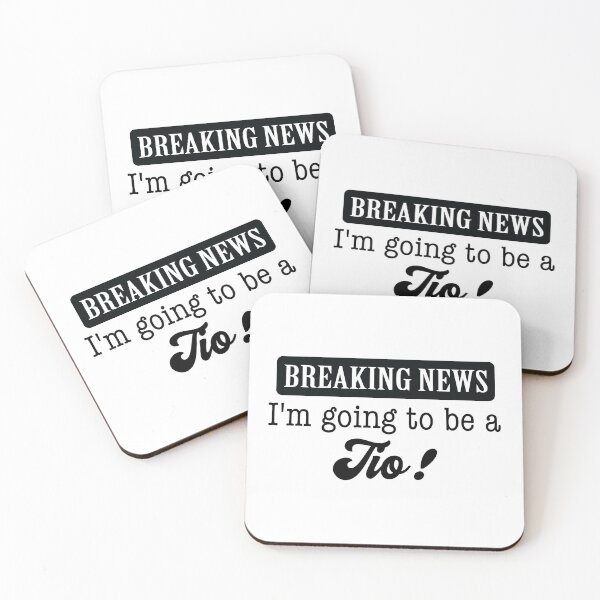 Item preview, Breaking News - I'm Going to be a Tio! designed and sold by LovenLaughter.